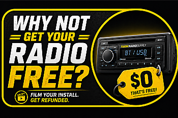 Tractor Radio Install Video Giveaway | Farm Radio Supply